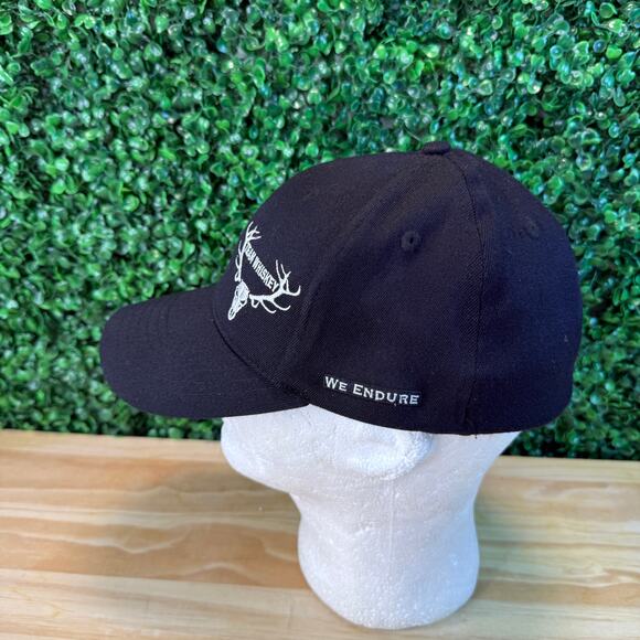 Team Whiskey We Endure Hat Cap Sz S/M USA Flag 2nd Amendment Under Bill - Picture 2 of 8